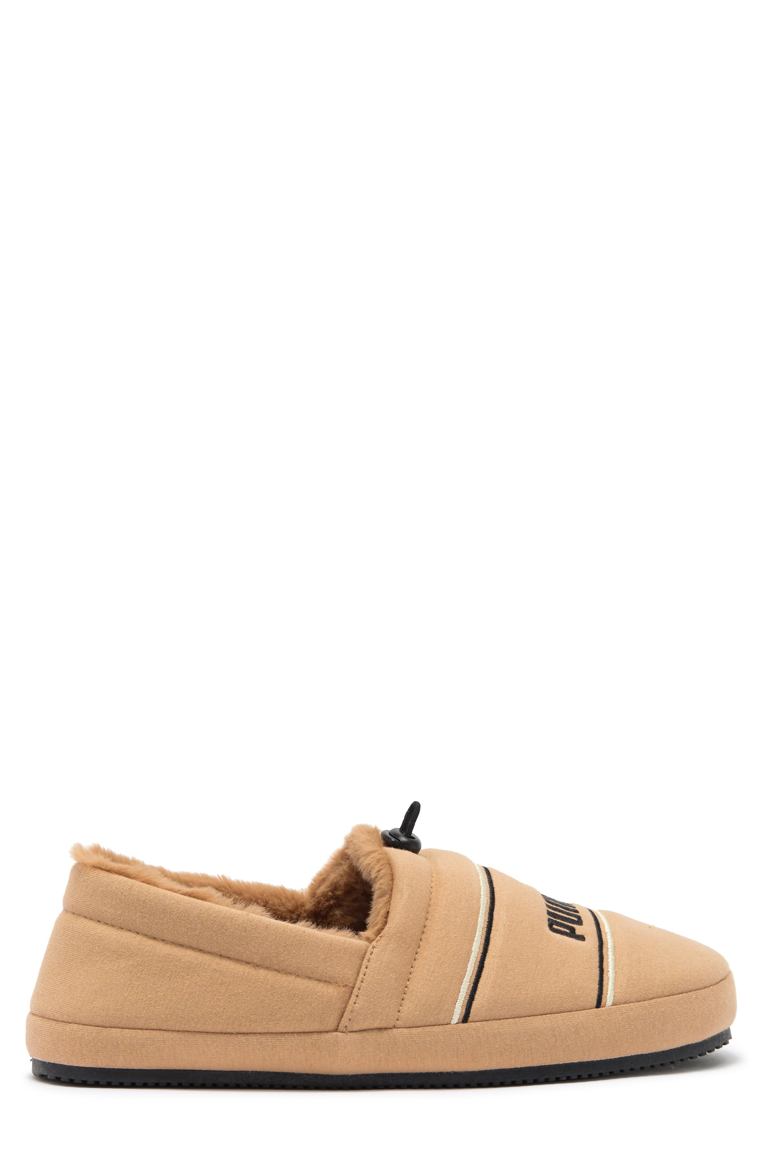 PUMA Tuff Moc Jersey Faux Fur Lined Slipper, Alternate, color, 