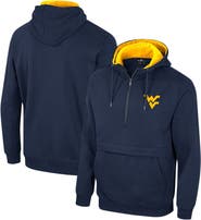 COLOSSEUM Men's Colosseum Navy West Virginia Mountaineers Half-Zip Hoodie