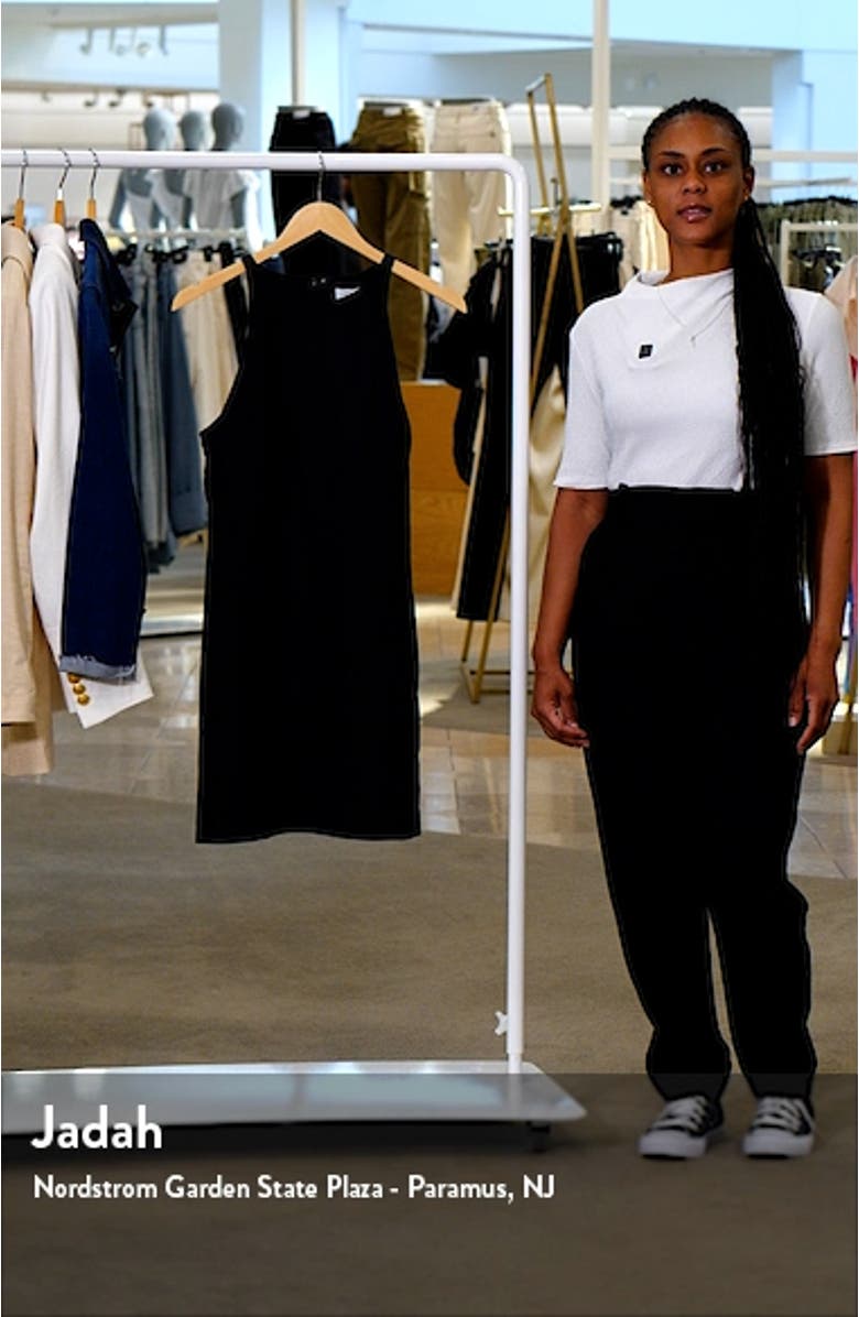 Cutaway Linen Minidress, sales video thumbnail