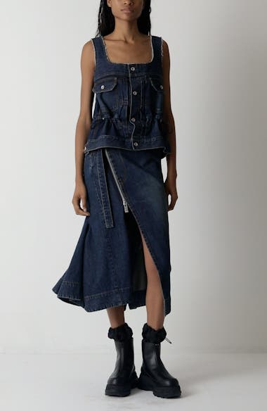 Sacai Denim Tank | Nordstrom
