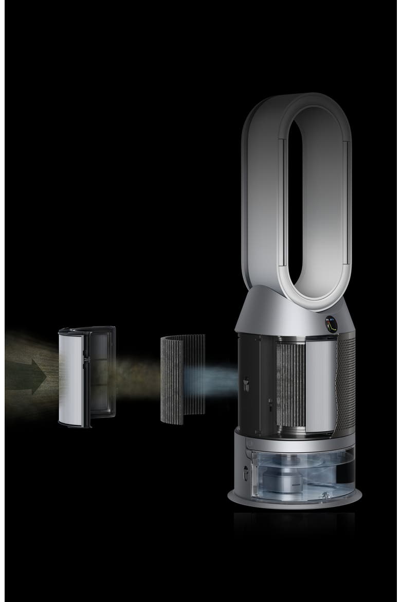 Humidify™ + Cool Autoreact PH3A Air Purifier & Humidifier, Alternate, color, WHITE/ NICKEL
