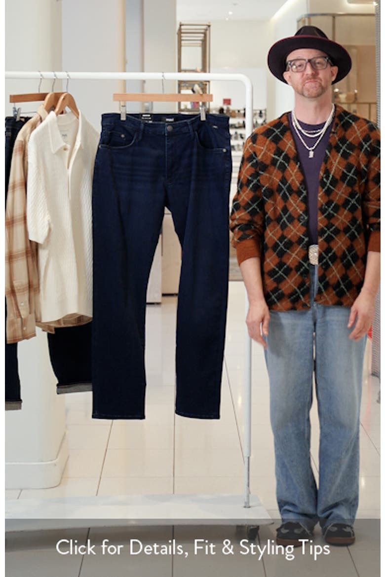 Marcus Slim Straight Leg Jeans video