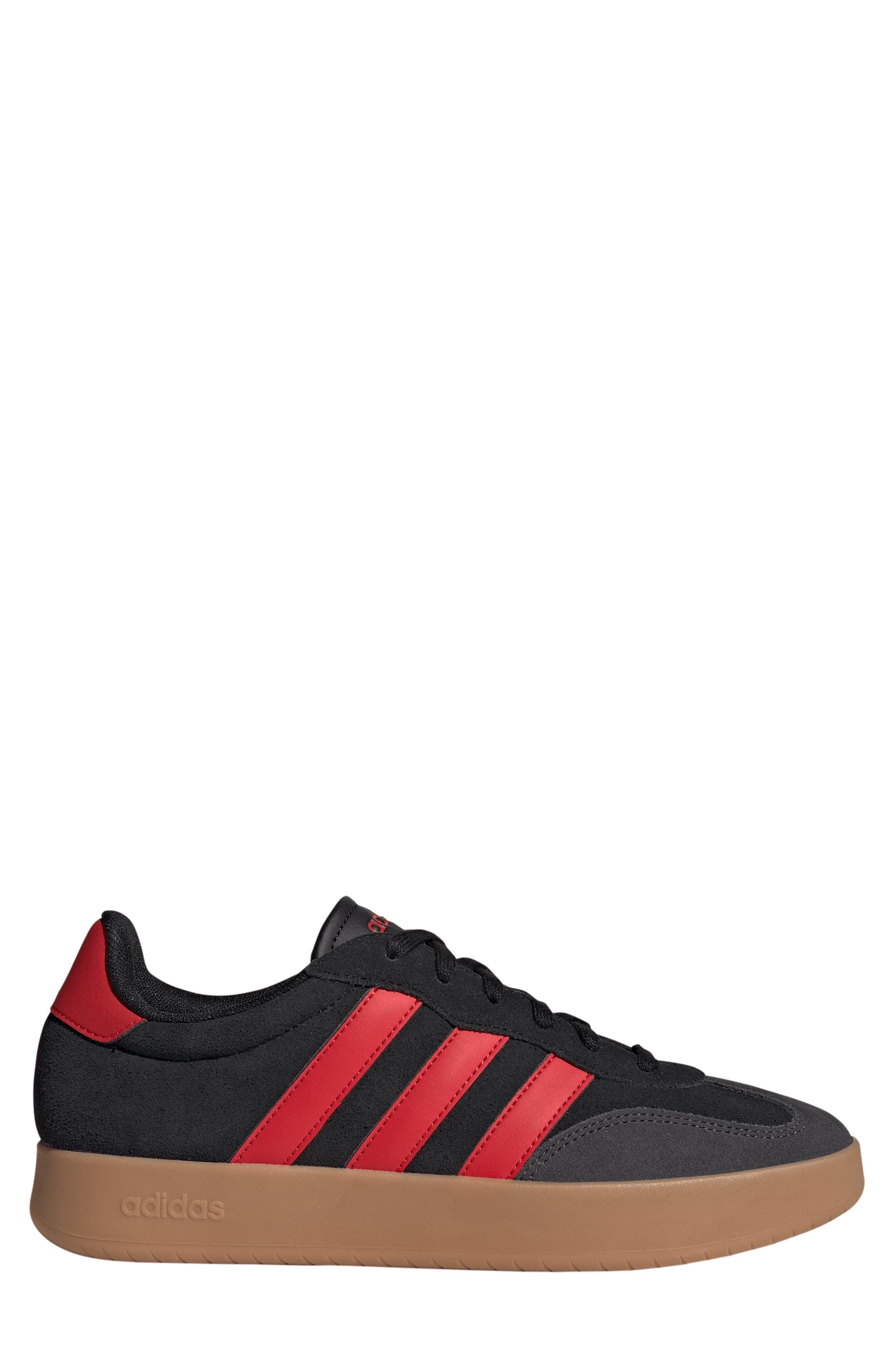adidas Barreda Sneaker, Alternate, color, Core Black/ Scarlet/ Gum10