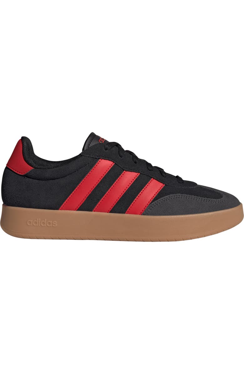 adidas Barreda Sneaker, Alternate, color, Core Black/ Scarlet/ Gum10