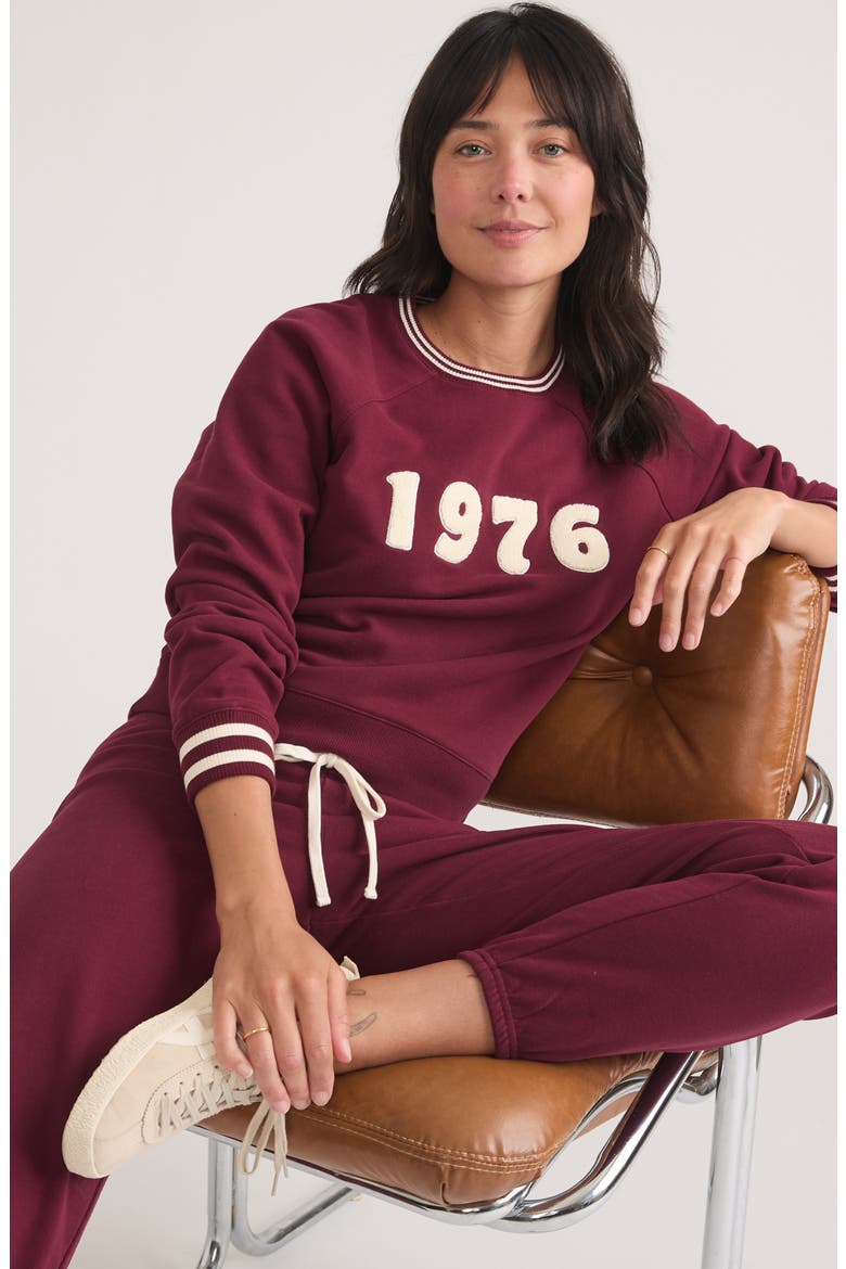 Anytime Sweatpants, Alternate, color, CRIMSON