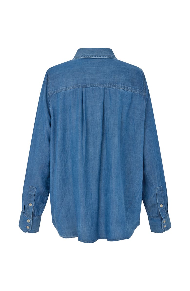 Masai Copenhagen MaIshana Denim Shirt, Alternate, color, Washed Denim