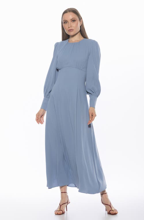 Alexia Admor Yesenia Long Sleeve Empire Waist Maxi Dress