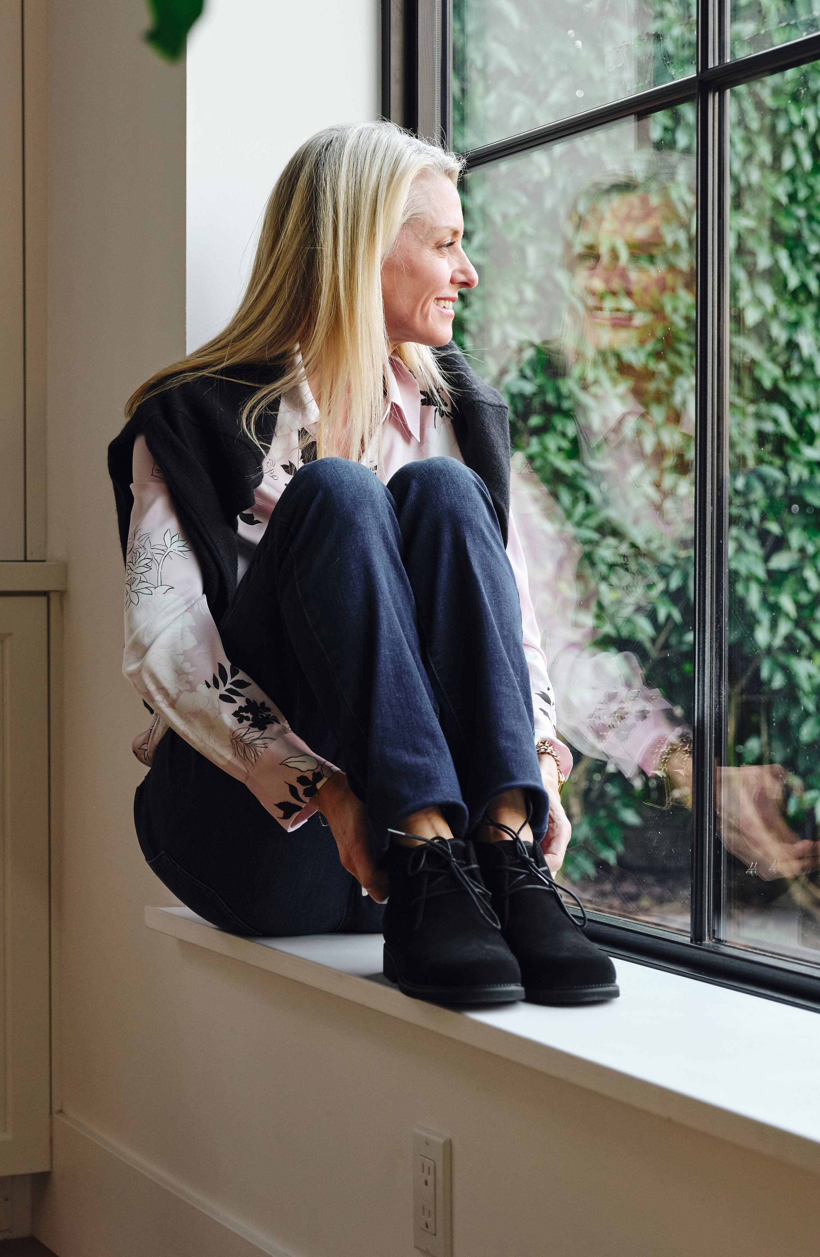 Propét Harlee Chukka, Alternate, color, Black