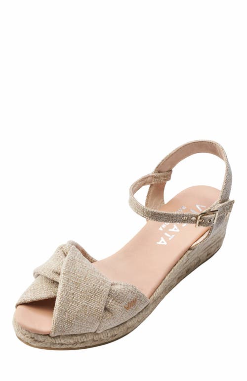 Viscata Farella Canvas Espadrille Sandal Wedges