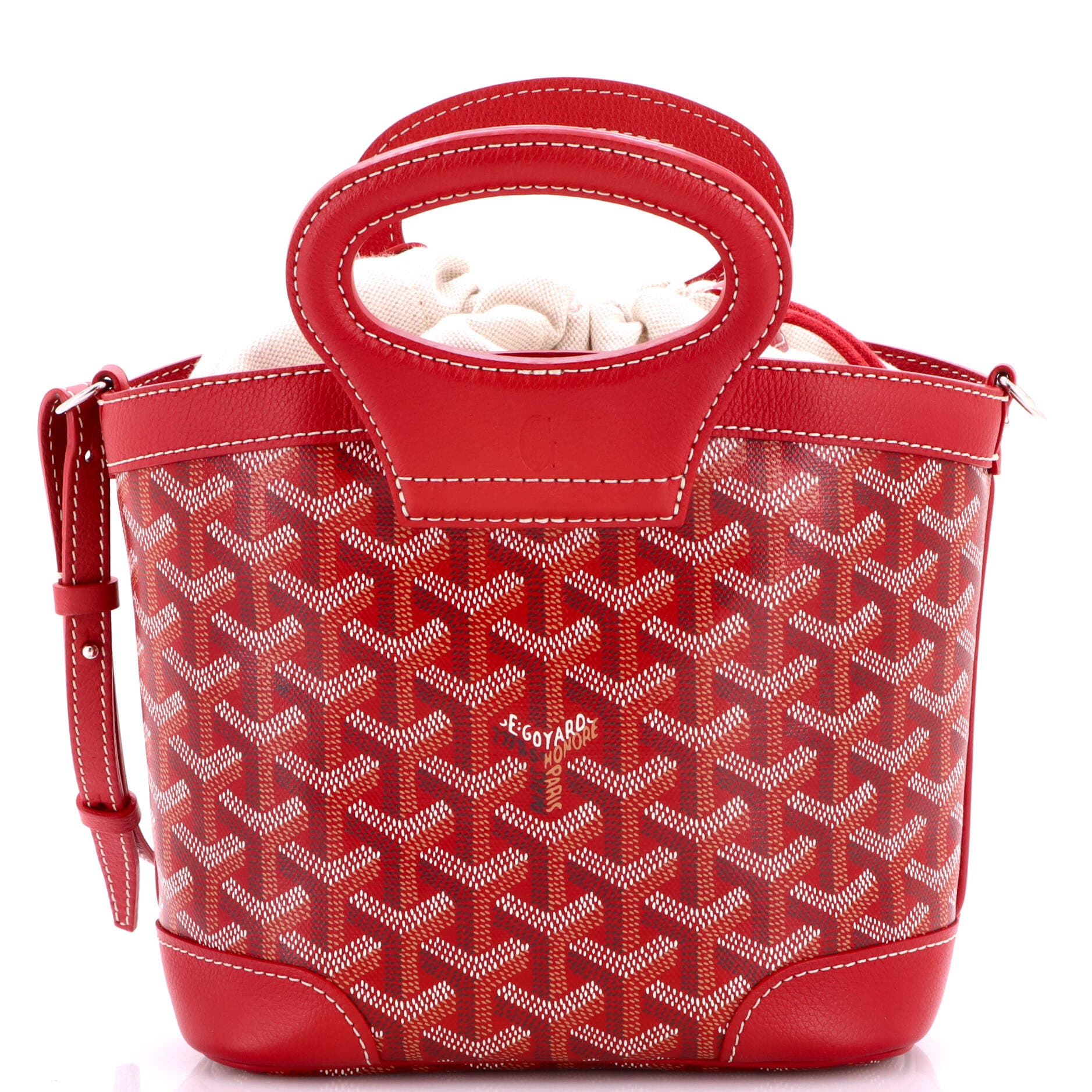 Beluga Bag Coated Canvas Mini, Main, color, Red