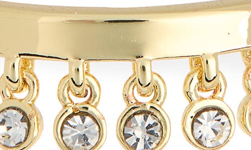 Covet Cubic Zirconia Fringe Stackable Ring In Gold