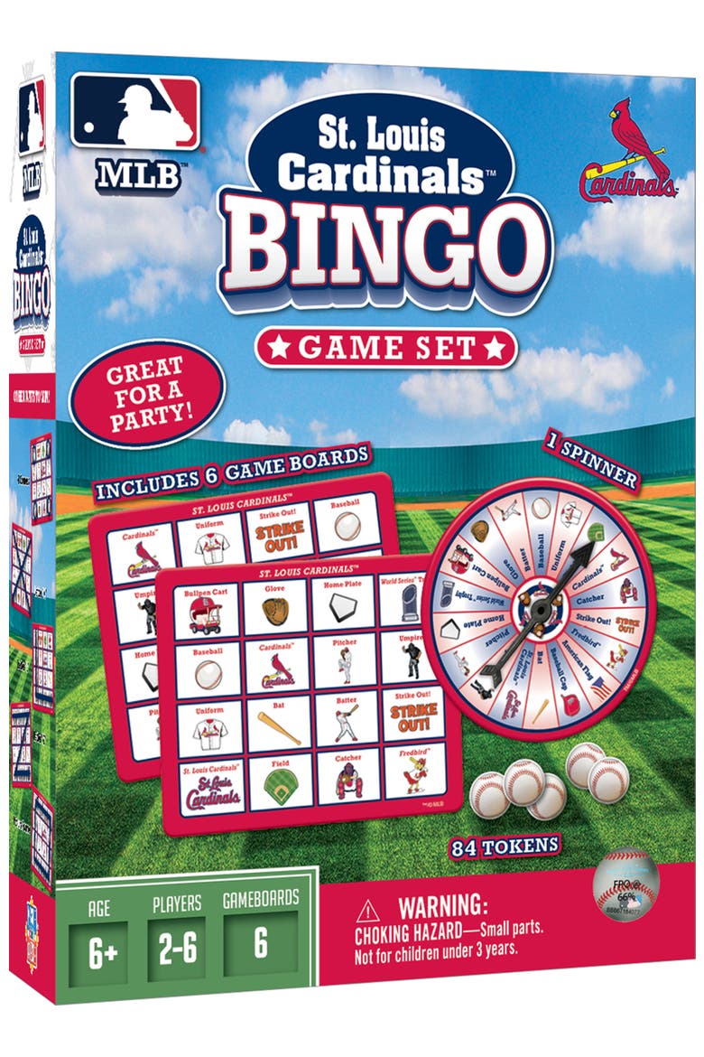 St. Louis Cardinals MLB Bingo Game, Main, color, Multicolor