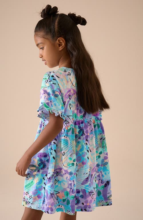 NEXT NEXT KIDS' EMPIRE WAIST COTTON T-SHIRT DRESS