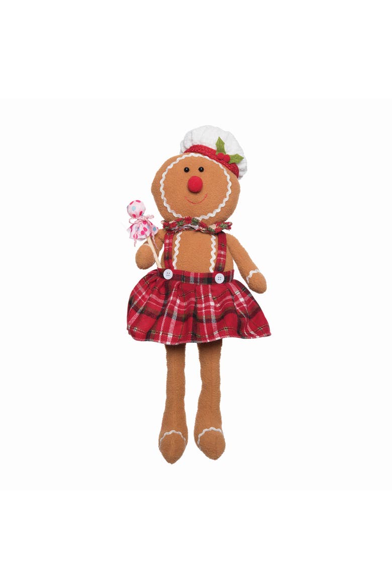 Mrs. Gingerbread Doll, Main, color, Red
