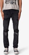 mnml Distressed Moto Skinny Jeans