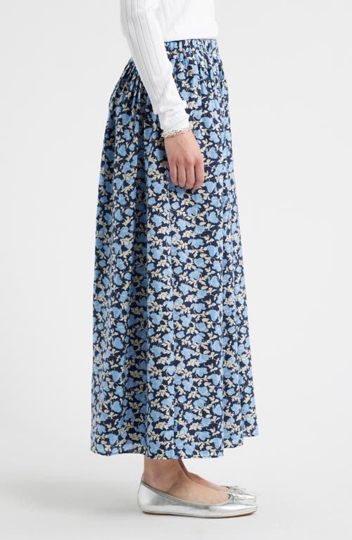 Caslonr Caslon(r) Print Pleated Maxi Skirt