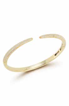 CHLOE AND MADISON Pavé Bangle Bracelet