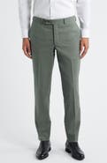 Jack Victor Patrick Stretch Tropical Wool, Silk & Linen Blend Pants
