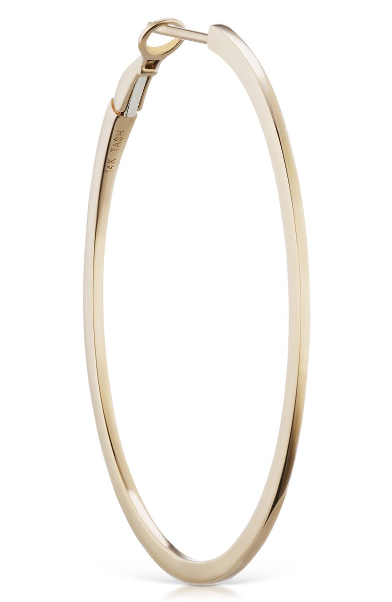 MARIA TASH Flat Hoop Earring, Main, color, 