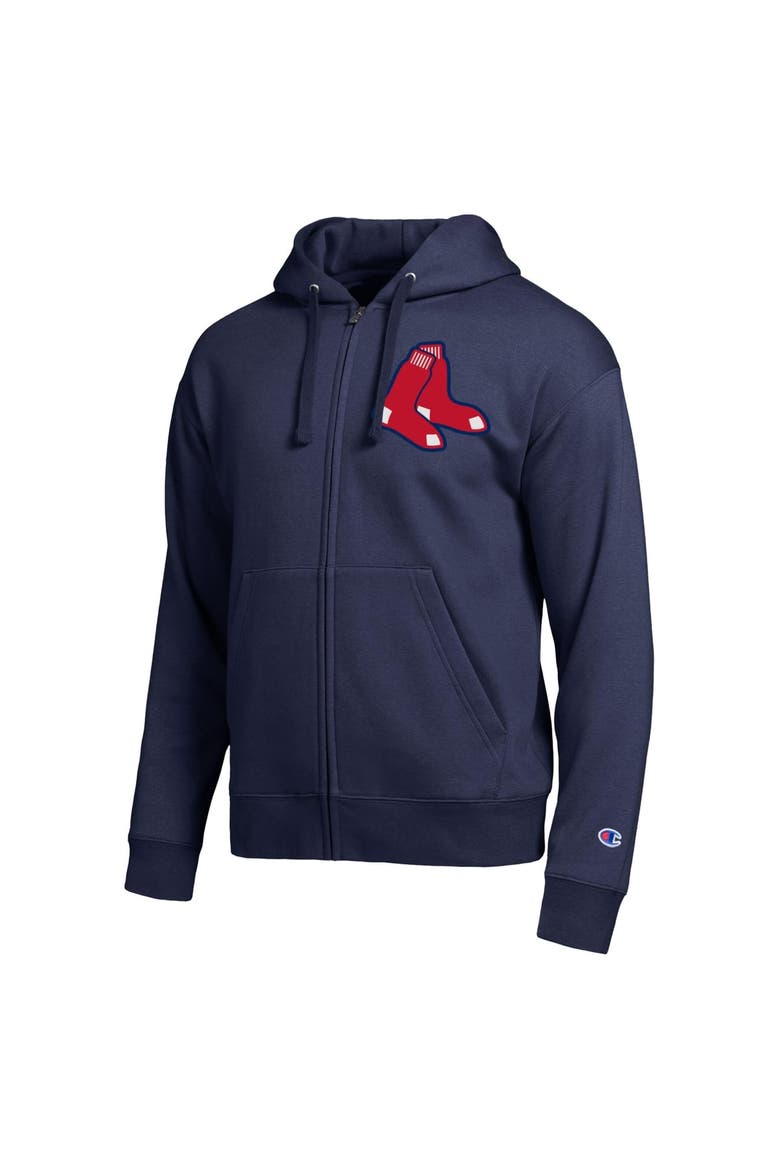 Men's Champion Navy Boston Red Sox All-Star Full-Zip Hoodie, Alternate, color, Navy