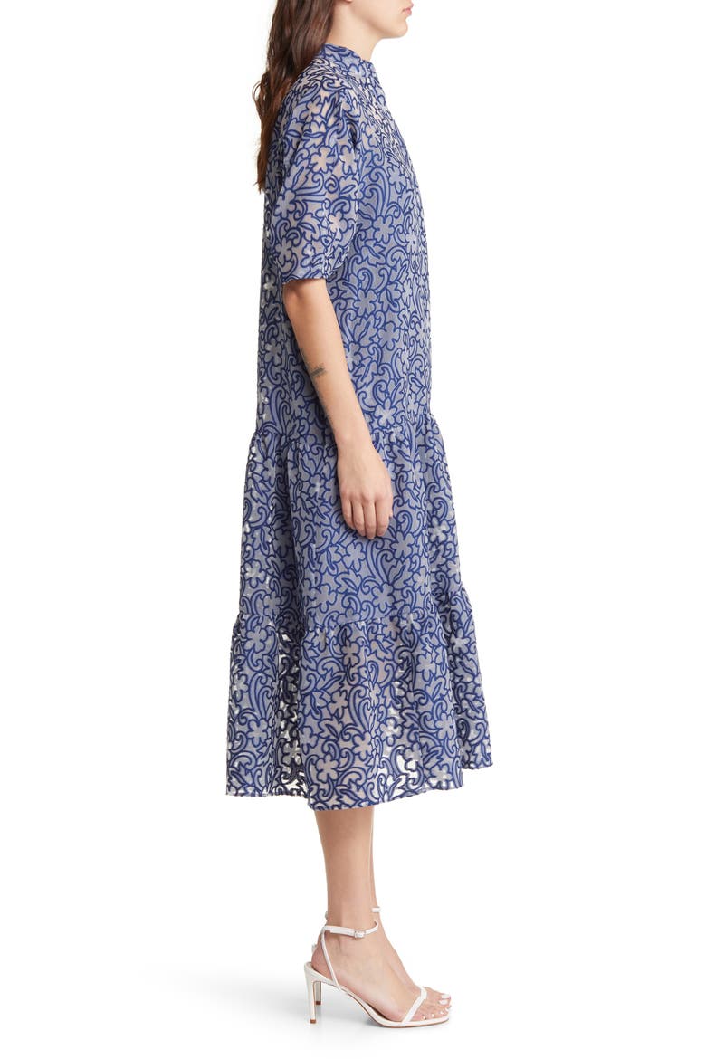 Camriyn Oversize Shift Dress, Alternate, color, BRIGHT BLUE