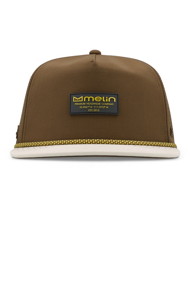 Coronado Hydro Performance Snapback Hat, Alternate, color, YELLOW JACKET