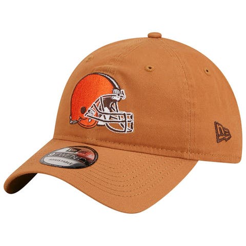 Men's New Era Brown Cleveland Browns  Core Classic 2.0 9TWENTY Adjustable Hat