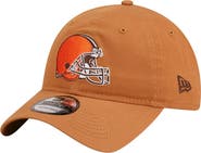 New Era Men's New Era Brown Cleveland Browns  Core Classic 2.0 9TWENTY Adjustable Hat
