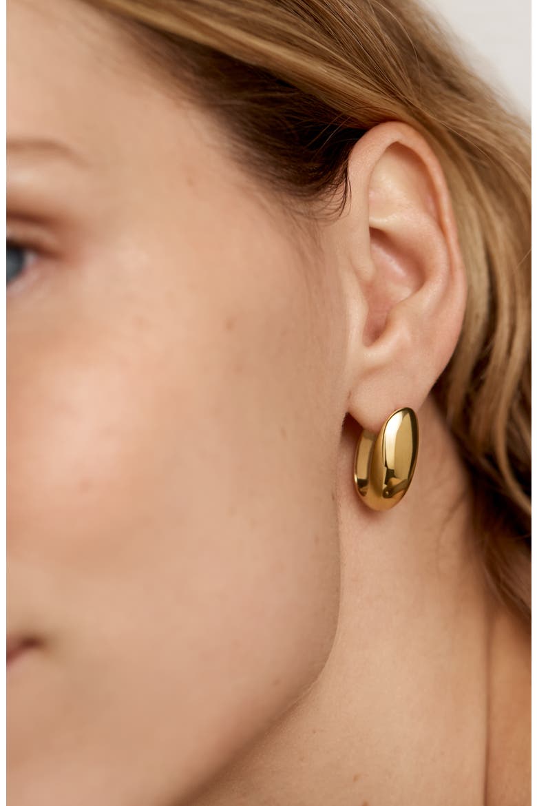 Nura Reef Large Hoop Earrings, Alternate, color, 18CT GOLD VERMEIL
