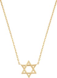 Bony Levy 14K Gold Star of David Pendant Necklace