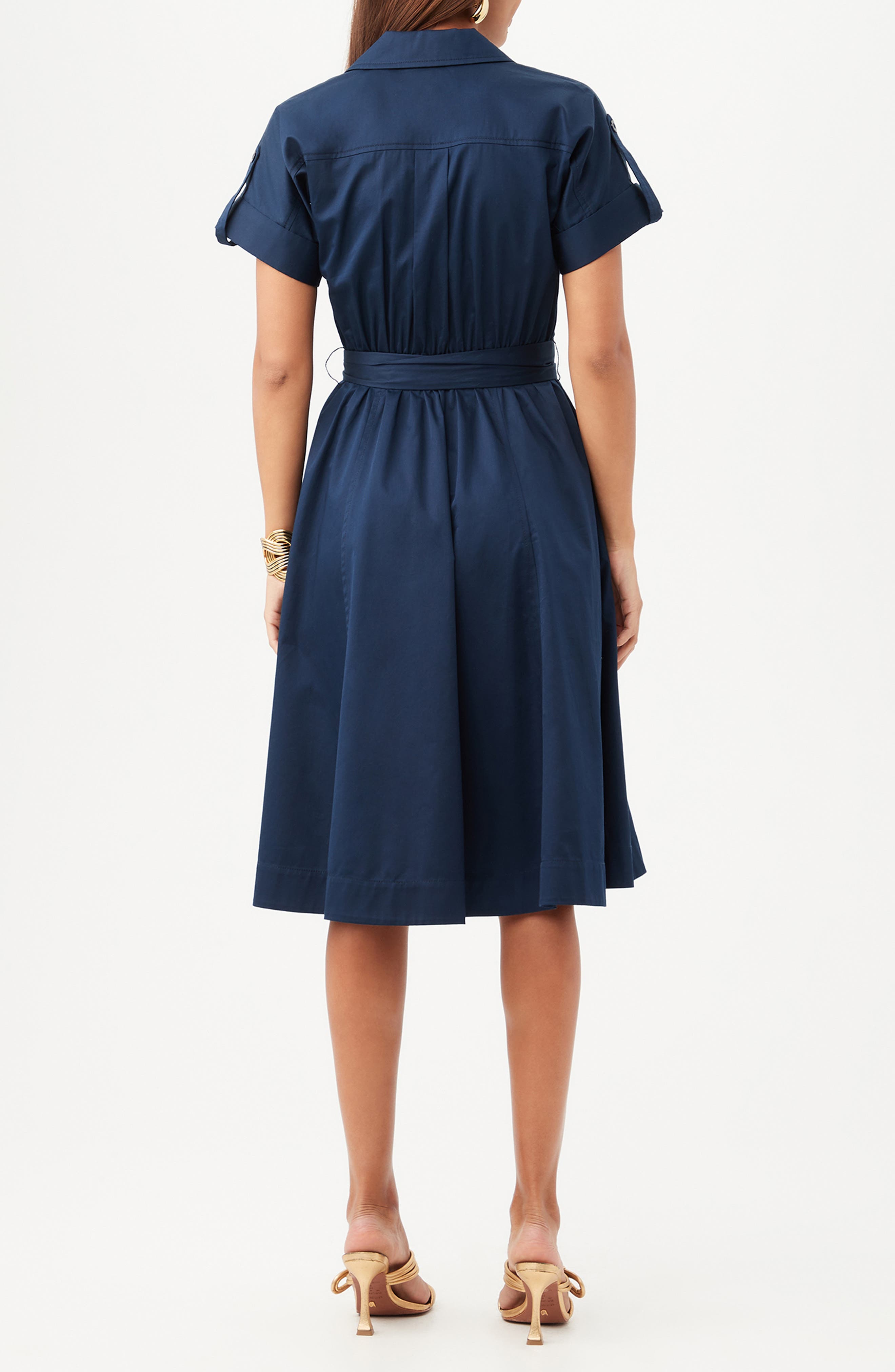 Trina Turk Commodore Fit and Flare Shirtdress (Women) | Nordstromrack