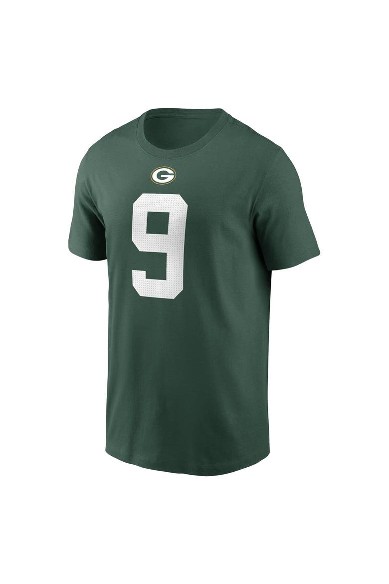Men's Nike Christian Watson Green Green Bay Packers Player Name & Number T-Shirt, Alternate, color, Green