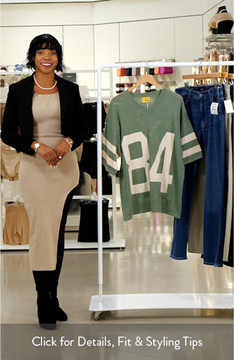 '84 Mesh Cotton Appliqué Jersey, sales video thumbnail