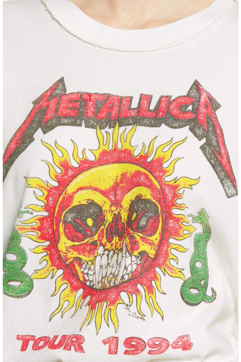Metallica 1994 Tour Graphic Tee, Alternate, color, VINTAGE WHITE