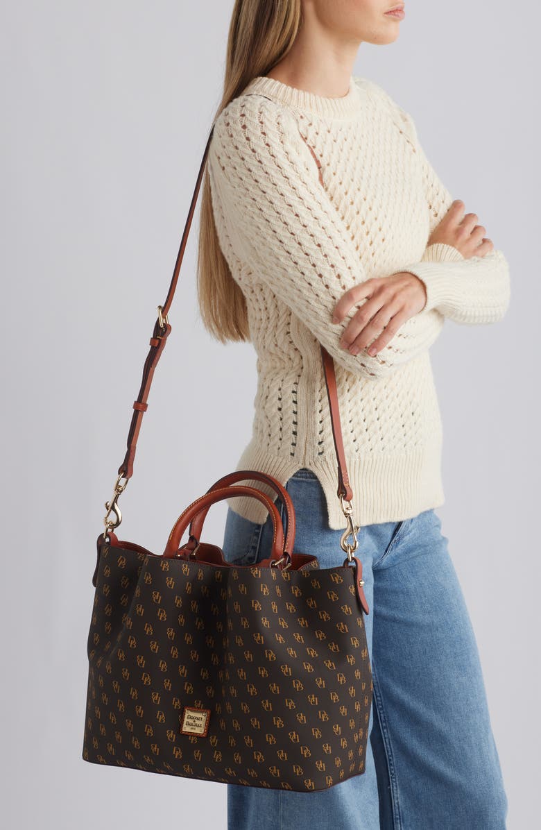 Dooney & Bourke Large Barlow Satchel, Alternate, color,