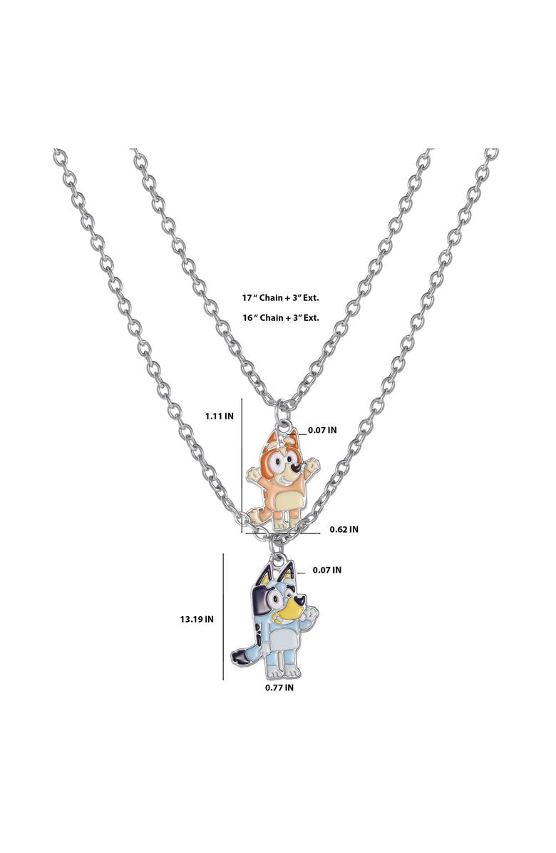 BLUEY Layered Pendant Necklace, Alternate, color, Multi