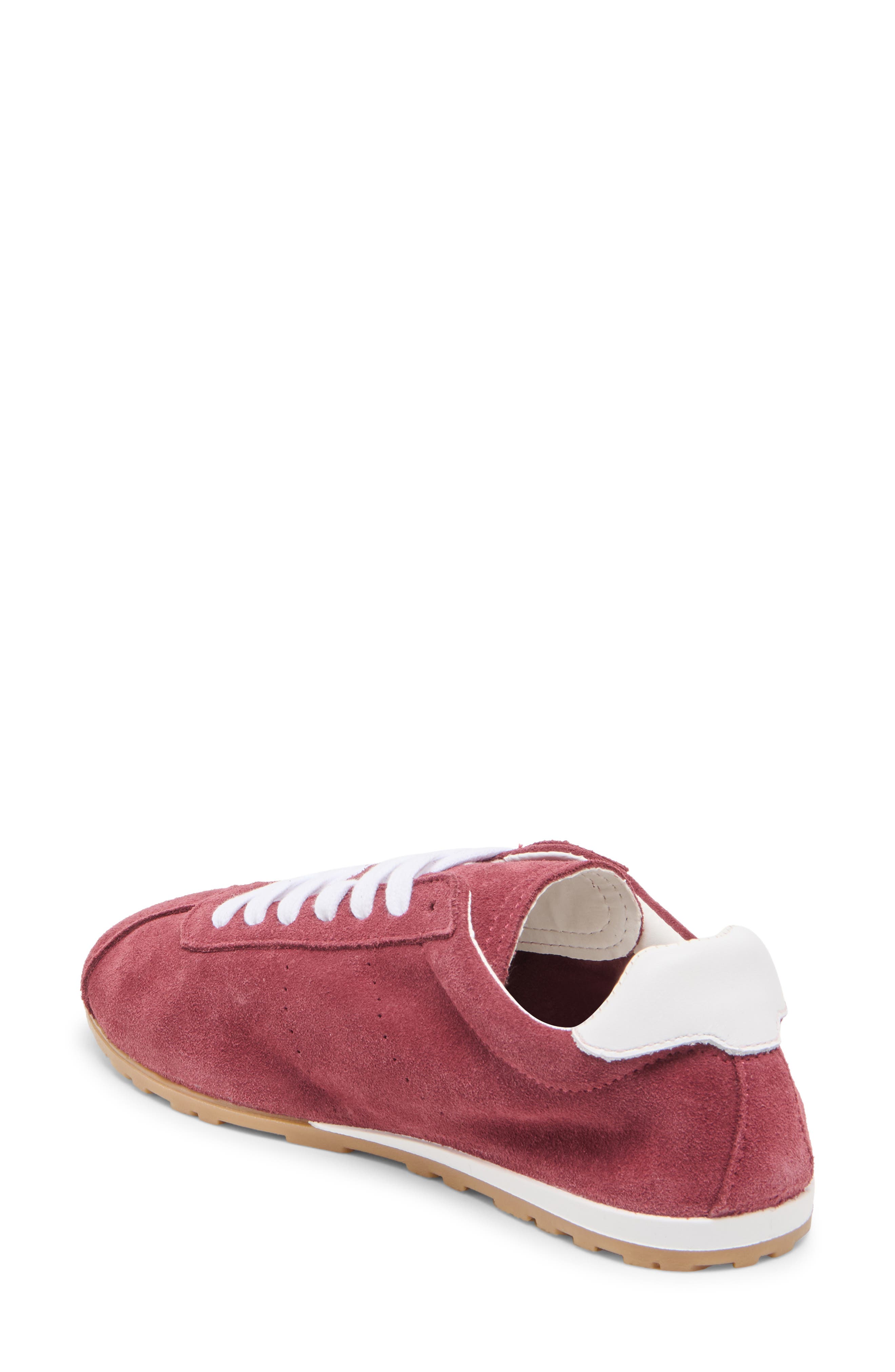 Serina Sneaker, Alternate, color, BURGUNDY SUEDE