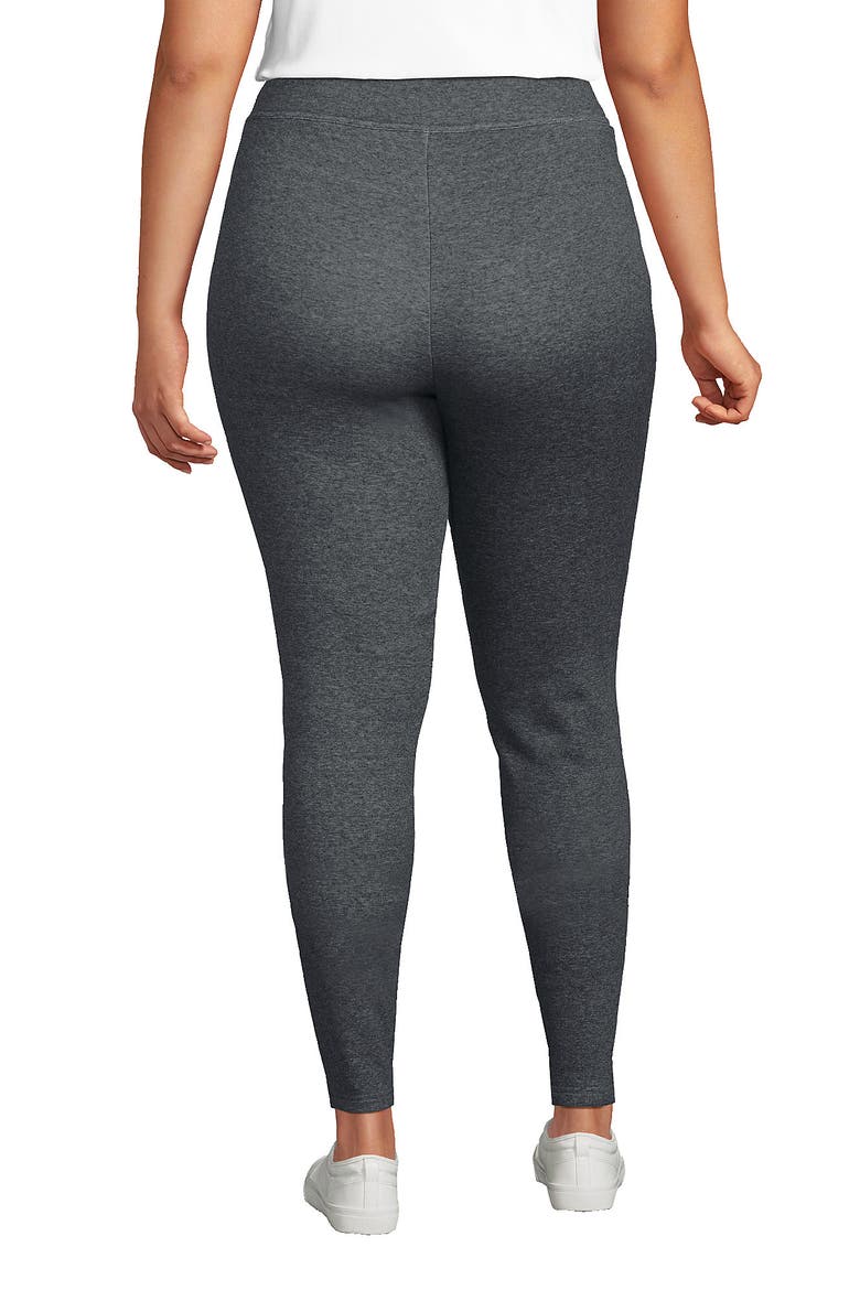High Rise Serious Sweats Fleece Lined Pocket Leggings, Alternate, color, Charcoal Heather