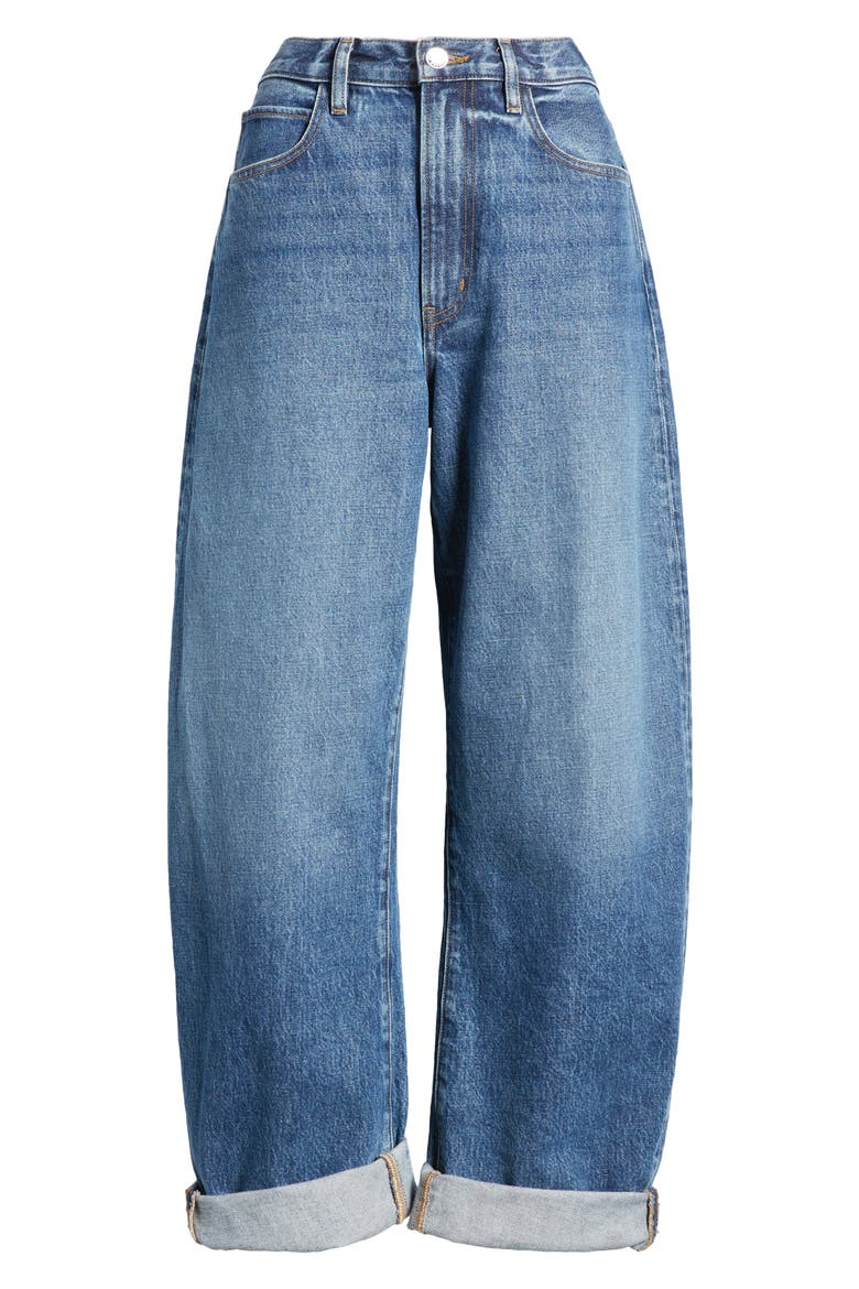 Bubble Nonstretch Baggy Jeans, Alternate, color, WESTBURY