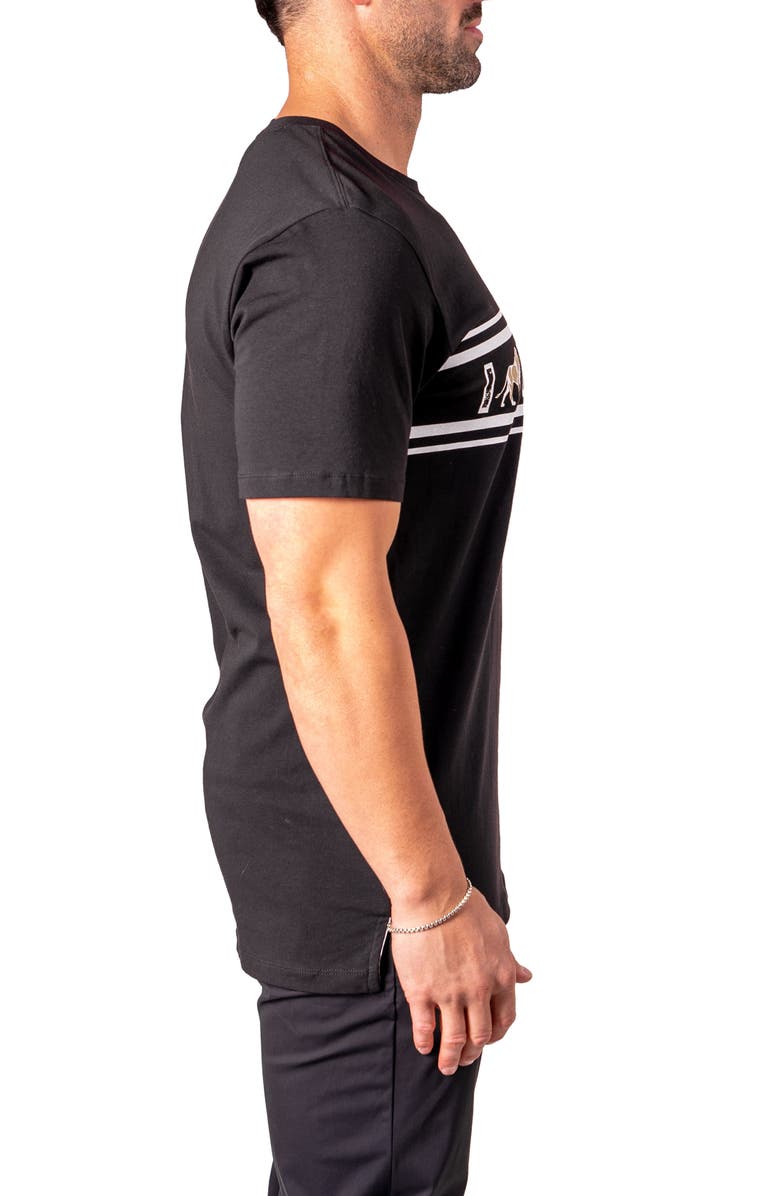 Maceoo I Am King Graphic T-Shirt, Alternate, color, Black