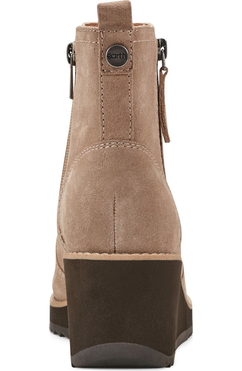 Earth<sup>®</sup> Cinto Platform Wedge Bootie, Alternate, color, Beige Suede