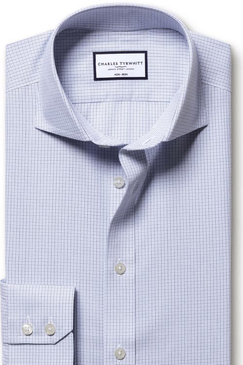 Charles Tyrwhitt Non-iron Poplin Check Shirt