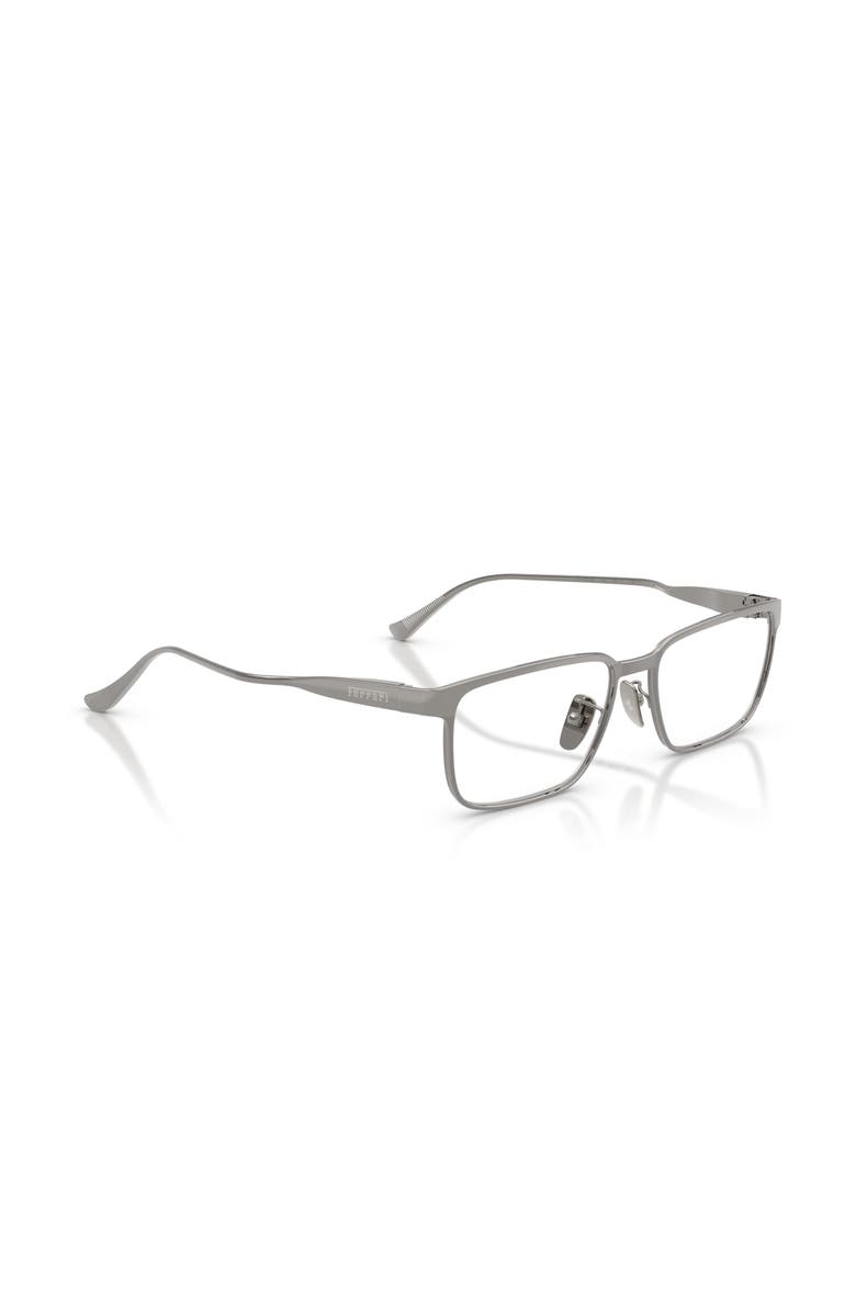 Ferrari 55mm Rectangle optical glasses, Alternate, color, Grey