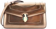 Pre-Owned Bvlgari Serpenti Forever Shoulder Bag Metallic Leather Small