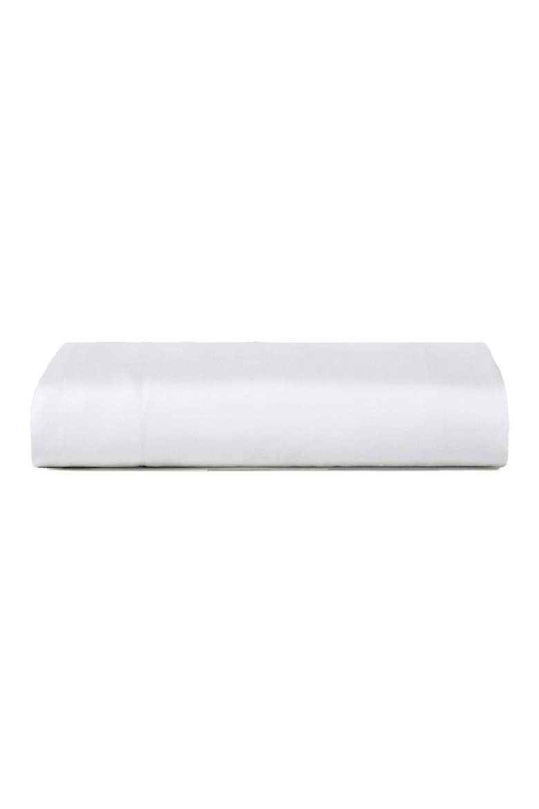 AiryWeight Tencel® Lyocell Flat Sheet, Main, color, SNOW