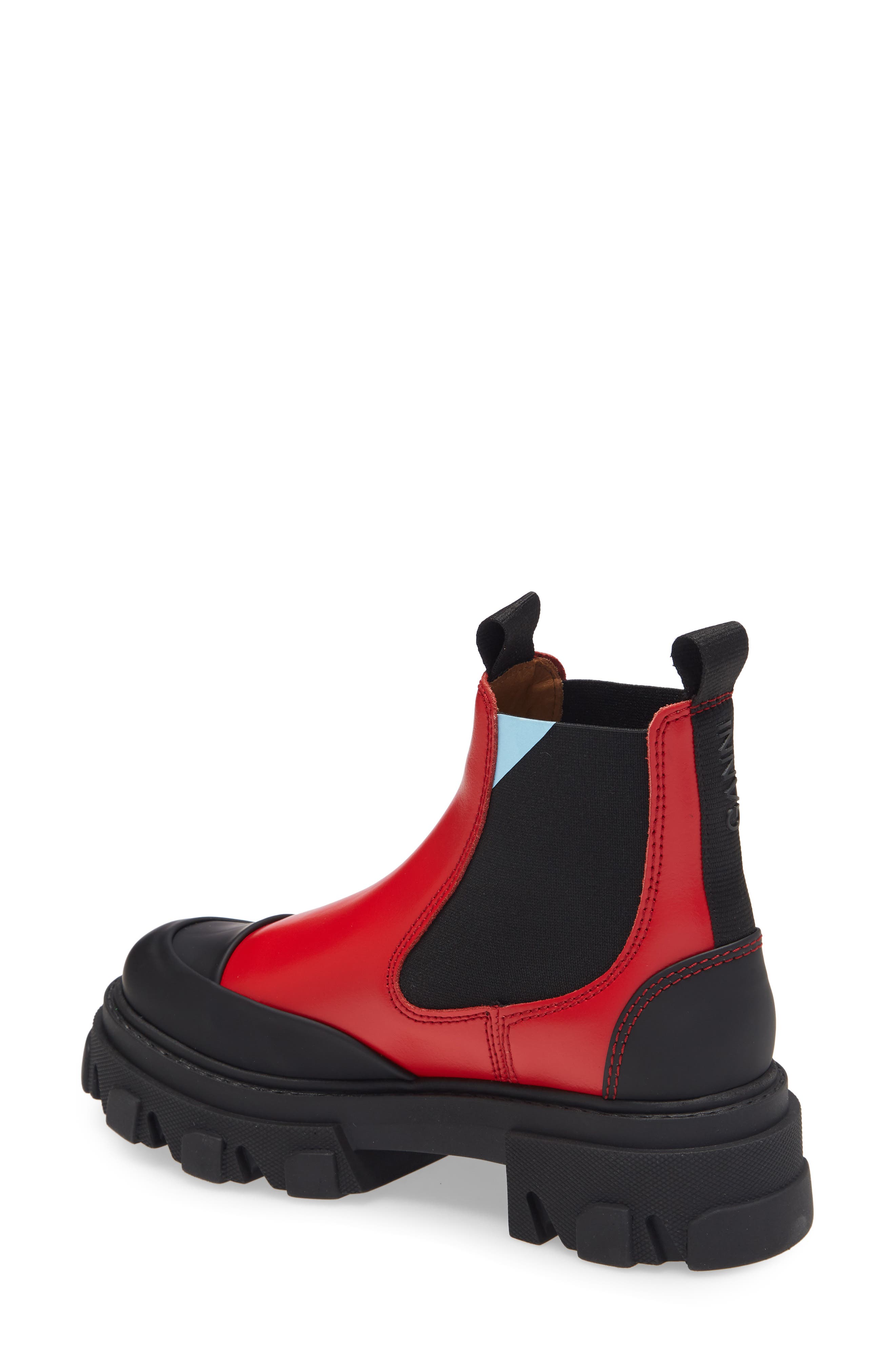 Calf Leather Low Chelsea Boot, Alternate, color, LOLLIPOP