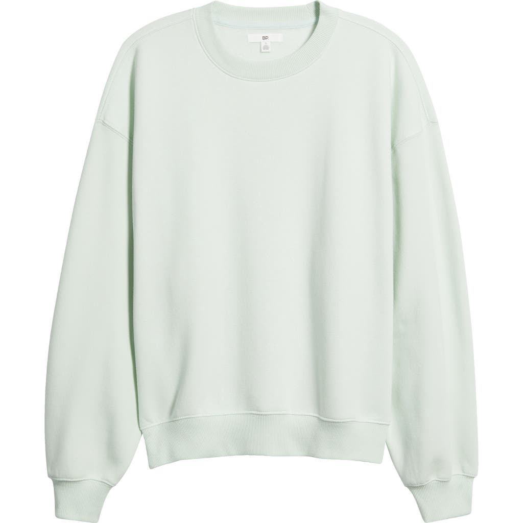 Bp. Relaxed Cotton Blend Sweatshirt In Neutral