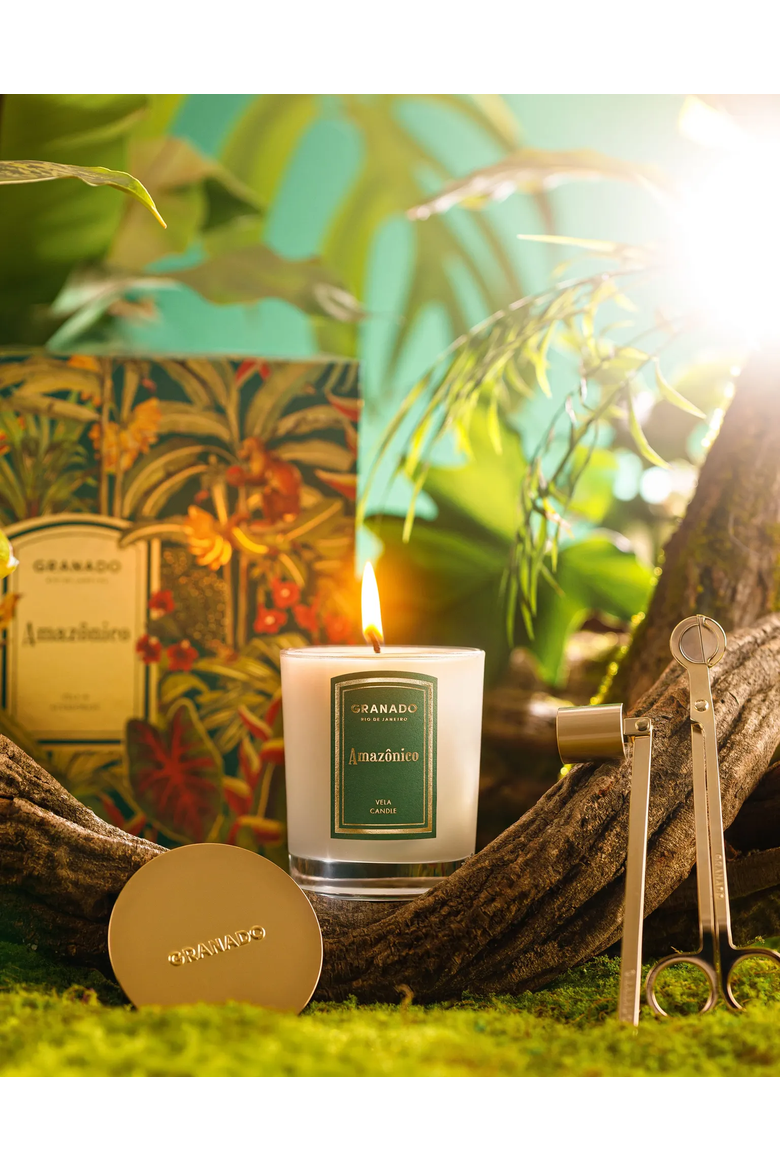 Amazônico Candle & Accessories Set, Alternate, color, Clear