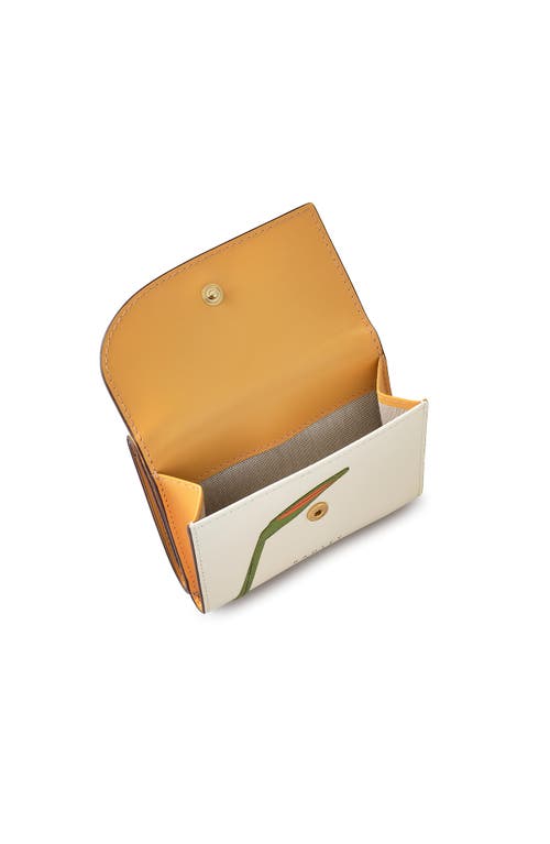 Radley Bird Of Paradise Small Trifold Purse In Yellow