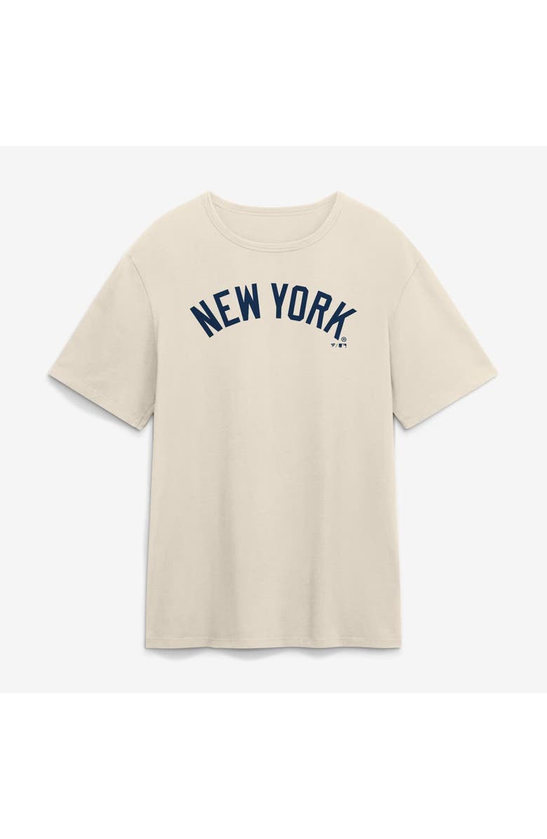 FANATICS Men's Fanatics Tan New York Yankees Alternate Logo Legacy T-Shirt, Main, color, Tan